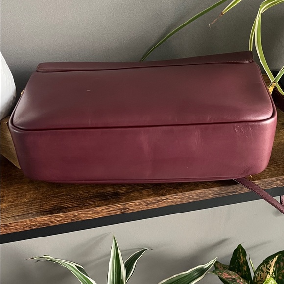 Cartier Deep Red Leather Crossbody Bag - Picture 10 of 17